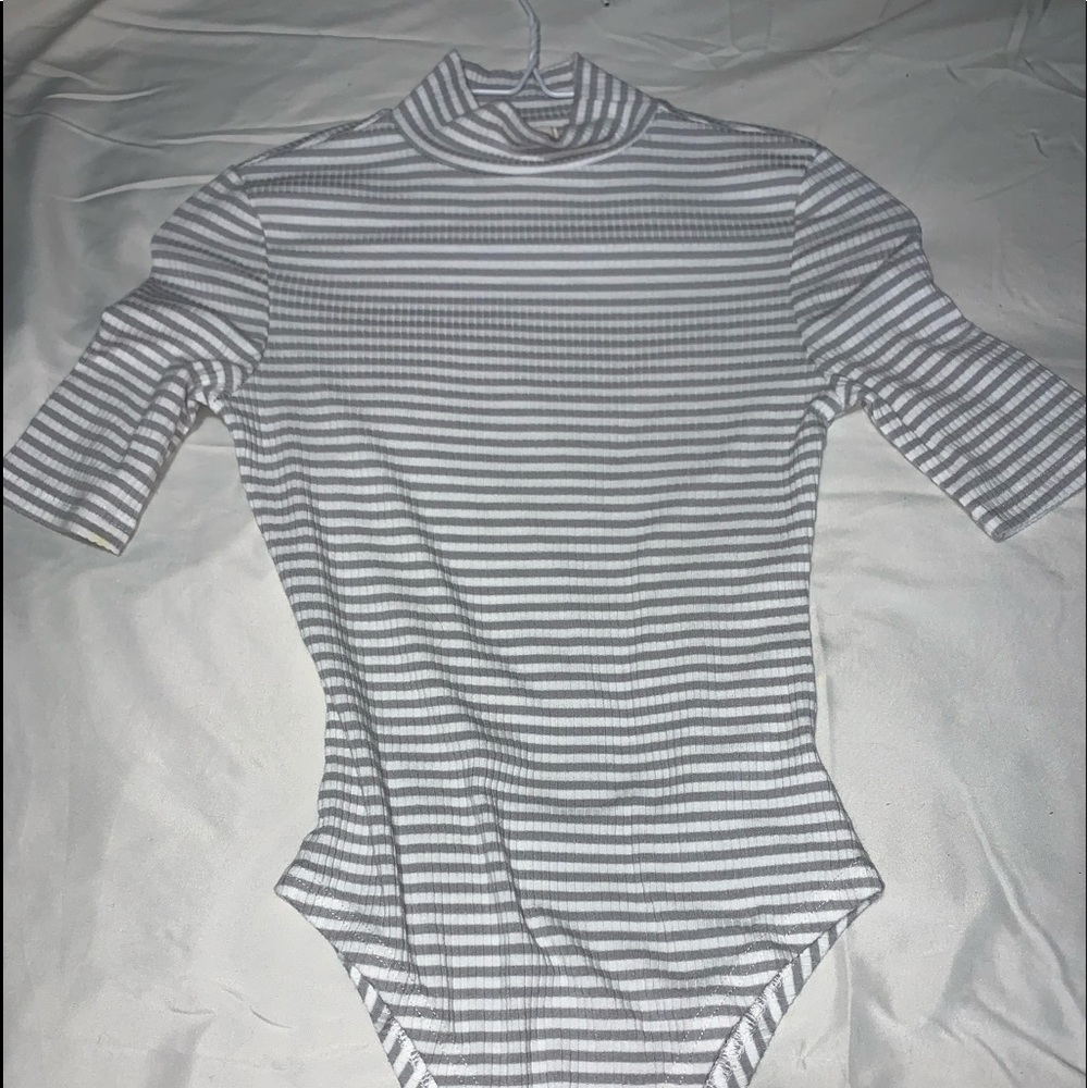 Cute comfy bodysuits turtle neck